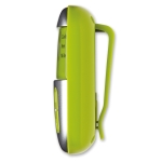 Podomètre personnalisé avec clip à offrir Colors couleur vert lime quatrième vue