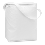 Glacière promotionnelle pour 6 bouteilles de 1,5 L, 80 g/m2 Snow XL couleur blanc