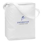 Glacière promotionnelle pour 6 bouteilles de 1,5 L, 80 g/m2 Snow XL couleur blanc vue principale