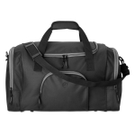 Sacs de sport multi-poches en polyester 600D Vancouver couleur noir