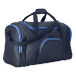 Sacs de sport multi-poches en polyester 600D Vancouver couleur bleu deuxième vue