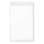 Porte-badge vertical transparent personnalisé VertiPass couleur transparent