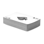 Jeu de cartes promotionnel dans boîte de présentation Black Jack couleur bleu deuxième vue