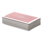 Jeu de cartes promotionnel dans boîte de présentation Black Jack couleur rouge troisième vue