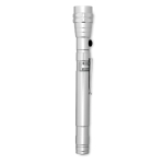 Lampe de poche promotionnelle extensible de 57cm FlexLight couleur argenté