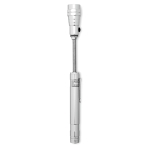 Lampe de poche promotionnelle extensible de 57cm FlexLight couleur argenté deuxième vue