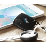 Localisateur de clés publicitaire carré en plastique FindKey couleur noir vue d'ambiance principale