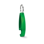 Porte-clés décapsuleur en aluminium coloré brillant Alucolors couleur vert lime