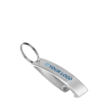 Porte-clés décapsuleur en aluminium coloré brillant Alucolors