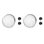 Lot de 2 pare-soleil pour voiture personnalisés avec ventouses Shadow couleur noir deuxième vue