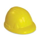 Balle antistress en forme de casque de chantier Zenmet couleur jaune deuxième vue
