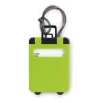 Etiquette de bagage personnalisée en forme de valise Trolley