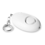 Porte-clés KeyGuard couleur blanc troisième vue