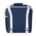 Sac isotherme simple sérigraphié en polyester 600D Highland couleur bleu cinquième vue