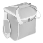Sac isotherme simple sérigraphié en polyester 600D Highland couleur gris