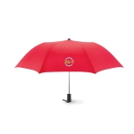 Parapluie d'entreprise semi-automatique tissu pongé 190T Ø93 Urban couleur rouge vue principale