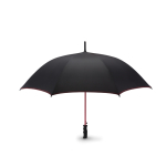 Parapluies publicitaires en polyester ultra résistant Ø102 Typhoon couleur rouge