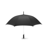 Parapluies publicitaires en polyester ultra résistant Ø102 Typhoon couleur blanc