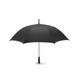 Parapluies publicitaires en polyester ultra résistant Ø102 Typhoon couleur orange