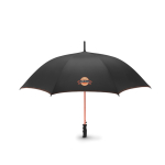 Parapluies publicitaires en polyester ultra résistant Ø102 Typhoon couleur orange vue principale