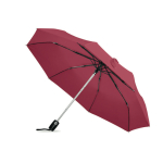 Parapluie automatique et coupe-vent en pongé 190T Ø97 Uptown couleur bordeaux