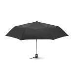 Parapluie automatique et coupe-vent en pongé 190T Ø97 Uptown couleur noir