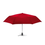 Parapluie automatique et coupe-vent en pongé 190T Ø97 Uptown couleur rouge