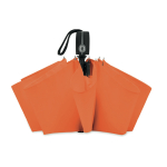 Parapluie automatique et coupe-vent en pongé 190T Ø97 Uptown couleur orange