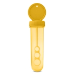 Tube à bulles à personnaliser avec votre logo Bubbles couleur jaune