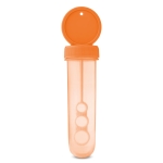 Tube à bulles à personnaliser avec votre logo Bubbles couleur orange
