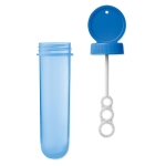 Tube à bulles à personnaliser avec votre logo Bubbles couleur turquoise deuxième vue