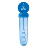 Tube à bulles à personnaliser avec votre logo Bubbles couleur turquoise vue principale