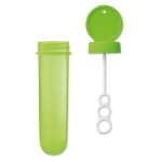 Tube à bulles à personnaliser avec votre logo Bubbles couleur vert lime deuxième vue