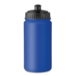 Gourdes de cyclisme personnalisées en plastique 500 ml Crossfit couleur bleu roi
