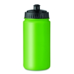 Gourdes de cyclisme personnalisées en plastique 500 ml Crossfit couleur vert lime