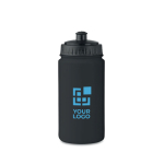 Gourdes de cyclisme personnalisées en plastique 500 ml Crossfit vue avec zone d'impression