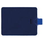 Nappe de pique-nique publicitaire imperméable dans pochette High Park couleur bleu deuxième vue