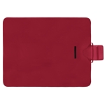 Nappe de pique-nique publicitaire imperméable dans pochette High Park couleur rouge deuxième vue