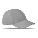 Casquette d'entreprise économique à 6 panneaux avec velcro ColorCap couleur gris