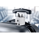 Adaptateur personnalisé pas cher de voyage Skross à offrir aux clients couleur blanc vue d'ambiance