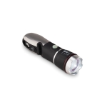 Lampe de poche multifonction pratique avec 9 outils MultiHammer couleur noir troisième vue