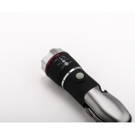 Lampe de poche multifonction pratique avec 9 outils MultiHammer couleur noir quatrième vue