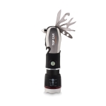 Lampe de poche multifonction pratique avec 9 outils MultiHammer couleur noir vue principale