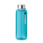 Gourde tritan réutilisable sans BPA en couleur 500 ml Downtown couleur bleu transparent
