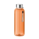 Gourde tritan réutilisable sans BPA en couleur 500 ml Downtown couleur orange transparent