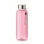 Gourde tritan réutilisable sans BPA en couleur 500 ml Downtown couleur rose transparent