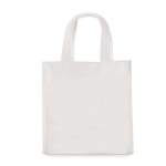 Sac en non-tissé à colorier avec des feutres 80 g/m2 Color Fun couleur blanc sixième vue