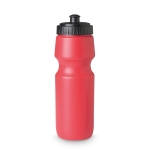 Bouteilles promotionnelles de sport pas cher avec embout 700 ml Max couleur rouge