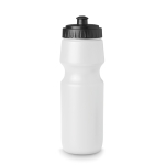 Bouteilles promotionnelles de sport pas cher avec embout 700 ml Max couleur blanc