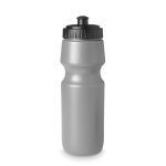 Bouteilles promotionnelles de sport pas cher avec embout 700 ml Max couleur argenté mat